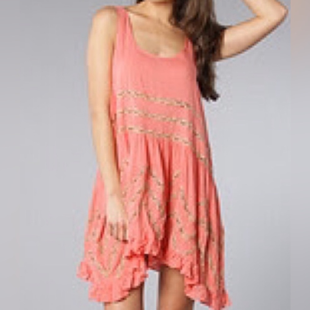 Free People Viola Lace Slip Dress.  Size XS.